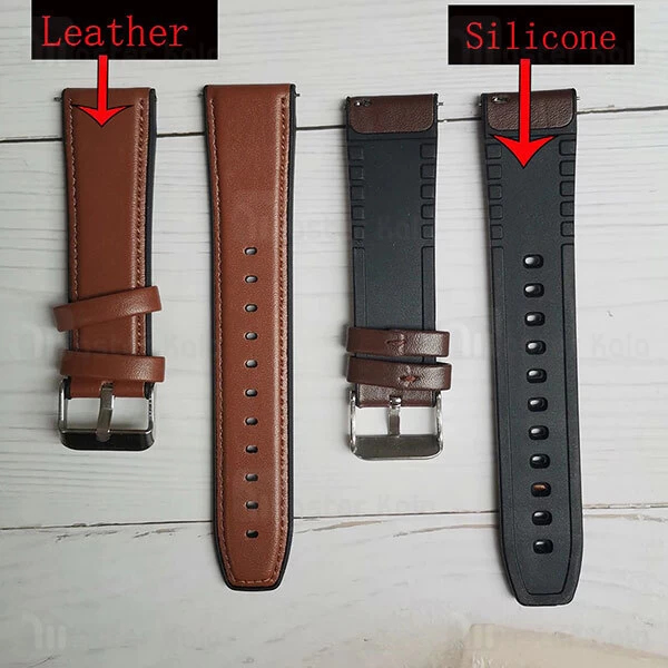 بند چرمی ساعت هوشمند Xiaomi Haylou LS05 / RT LS05S Smart Watch Leather Strap