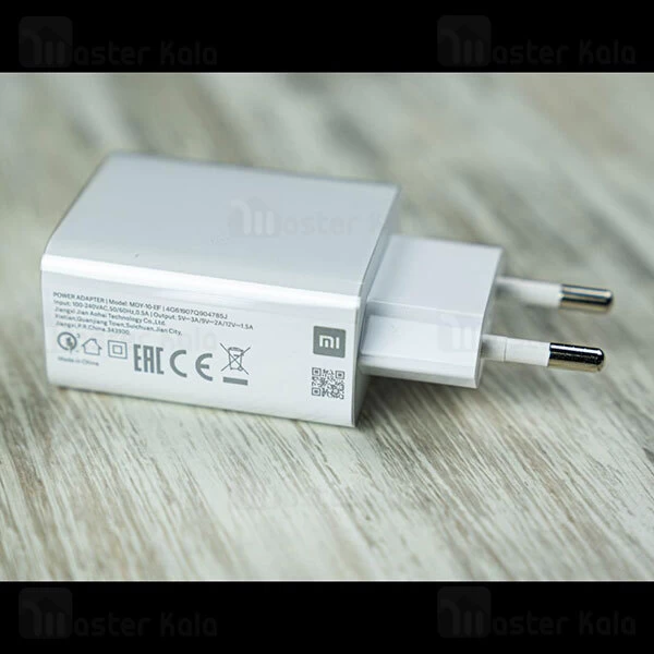 شارژر فست شارژ Xiaomi MDY-10-EF Power Adapter QC3.0 18W همراه با کابل