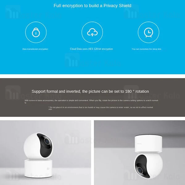 دوربین مداربسته هوشمند Xiaomi Mi 360 Home Security Camera 1080p MJSXJ10CM