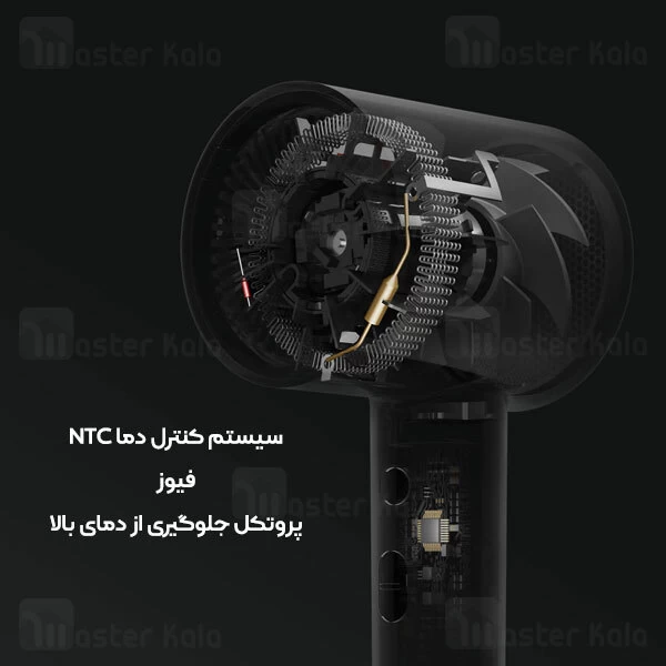 سشوار شیائومی Xiaomi Mi Ionic Hair Dryer H300 CMJ01ZHM 1600W