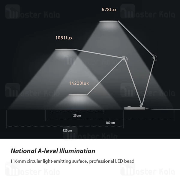 چراغ مطالعه شیائومی Xiaomi Mi Smart LED Desk Lamp Pro