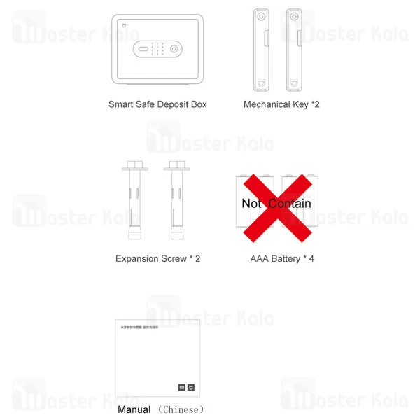 گاوصندوق هوشمند Xiaomi Mijia Smart Safe Deposit Box