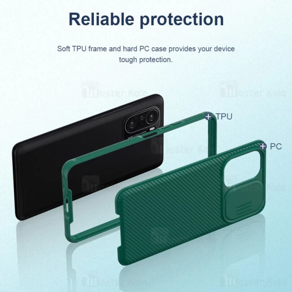گارد محافظ دوربین Xiaomi Poco F3 / Mi 11X / Redmi K40 / Mi 11i Nillkin CamShield Pro Case