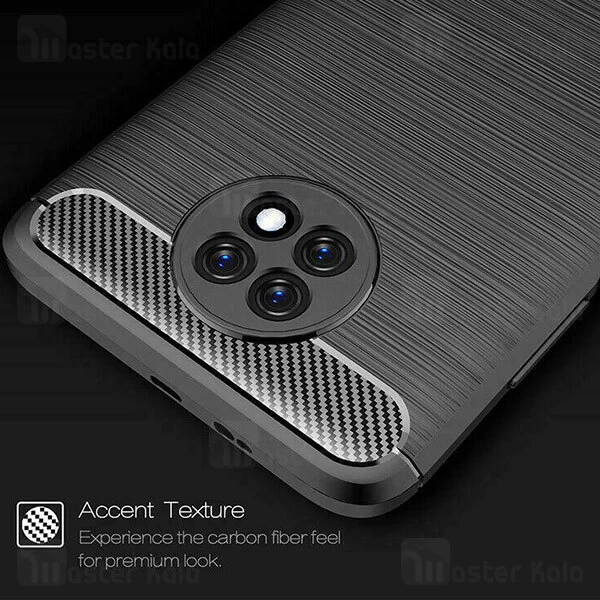 قاب محافظ ژله ای Xiaomi Redmi Note 9 5G / Note 9T Fiber Carbon Rugged Armor Case