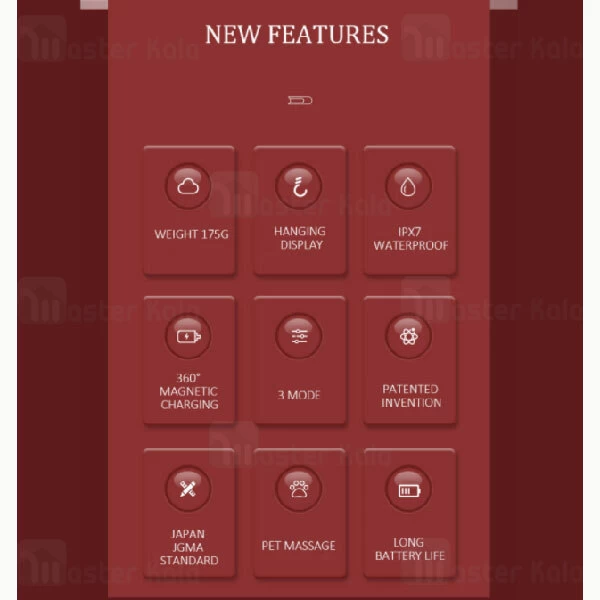 ماساژور سر Xiaomi Tech Love ماساژور سر Xiaomi Tech Love Head Massager TL2005Head Massager TL2005