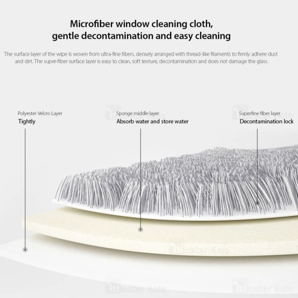 آب پاش و شیشه پاک کن Xiaomi Yijie Handheld Spray Window Wiper YB-08