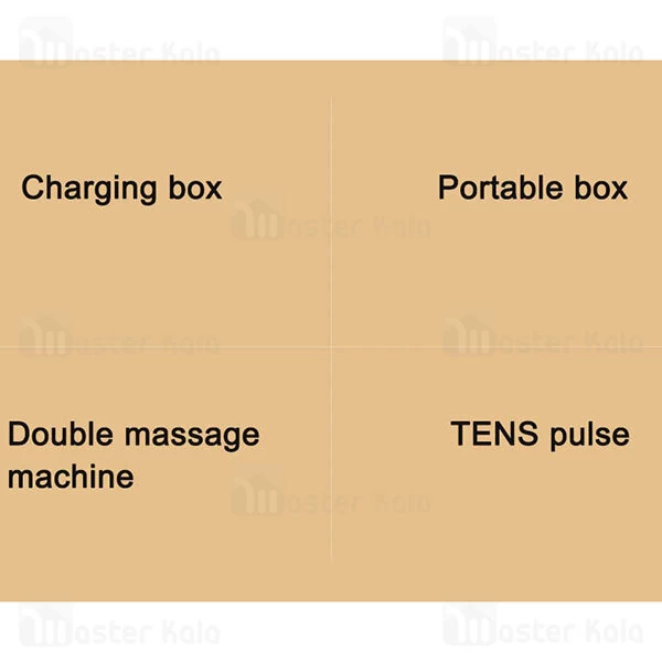 ماساژور دوتایی Xiaomi Youpin Leravan LJ-U8 Magic Body Massage Stickers