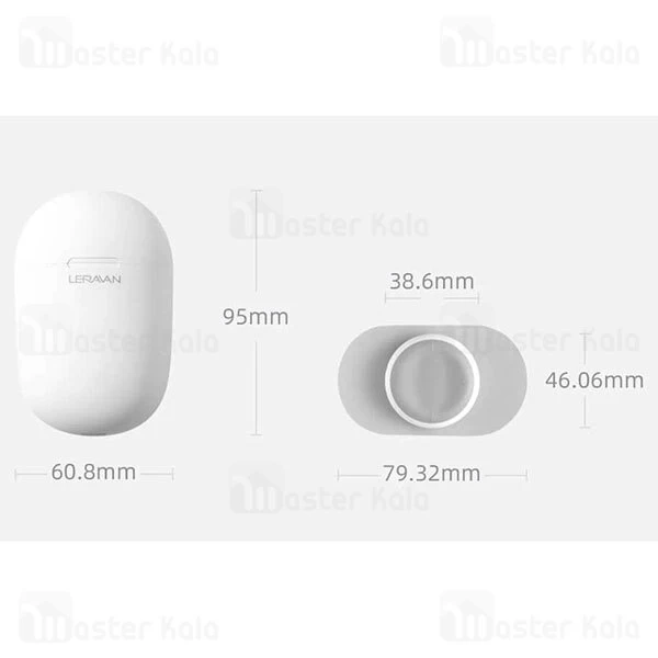 ماساژور دوتایی Xiaomi Youpin Leravan LJ-U8 Magic Body Massage Stickers