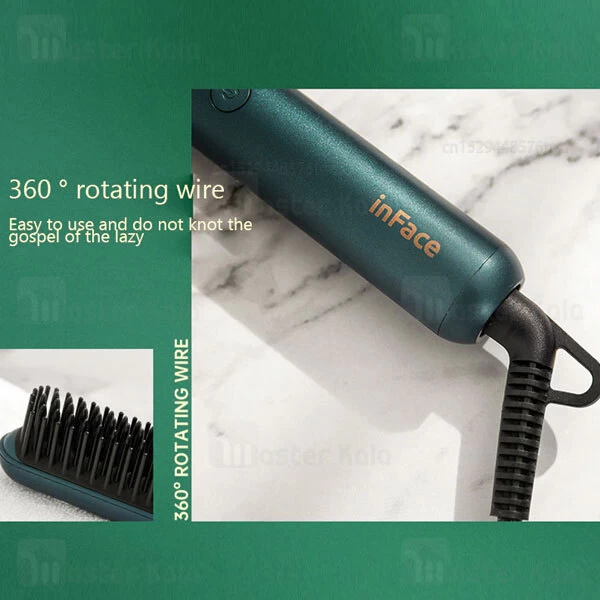برس حرارتی صاف کننده و فر کننده مو شیائومی Xiaomi inFace ION Hairbrush ZH-10D
