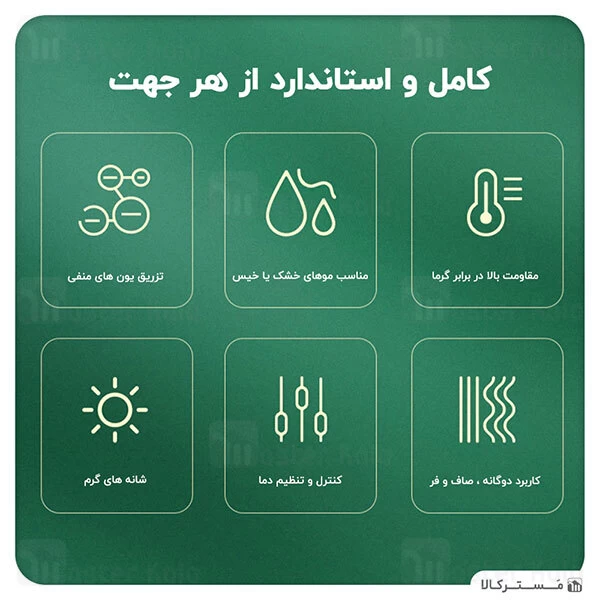 برس حرارتی صاف کننده و فر کننده مو شیائومی Xiaomi inFace ION Hairbrush ZH-10D