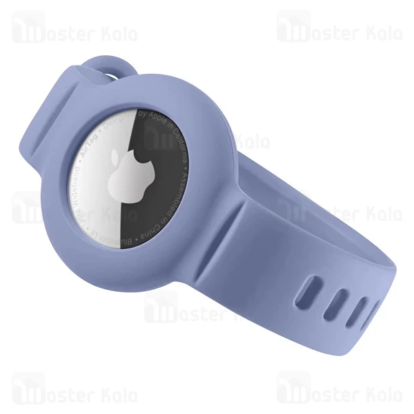 دستبند محافظ سیلیکونی ایرتگ اپل Apple AirTag Silicone Wristband Case