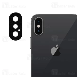 محافظ لنز فلزی دوربین موبایل اپل Apple iPhone XS Max Alloy Lens Cap