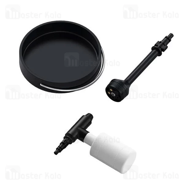 کیت 3تایی شست و شوی خودرو بیسوس Baseus Dual Power Portable Electric Car Wash Nozzle CPBD000001