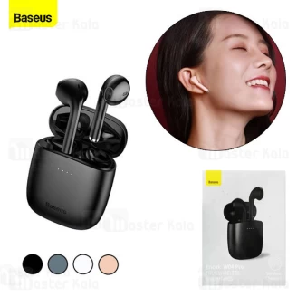هندزفری بلوتوث دوگوش بیسوس Baseus W04 Pro TWS Earphone NGW04P-01 طرح ایرپاد