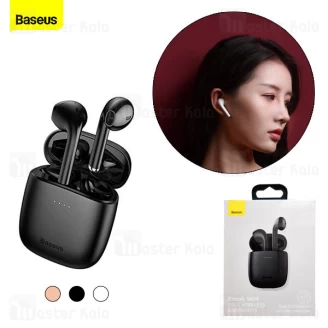 هندزفری بلوتوث دوگوش بیسوس Baseus W04 True Wireless Earphone NGW04-01 طرح ایرپاد