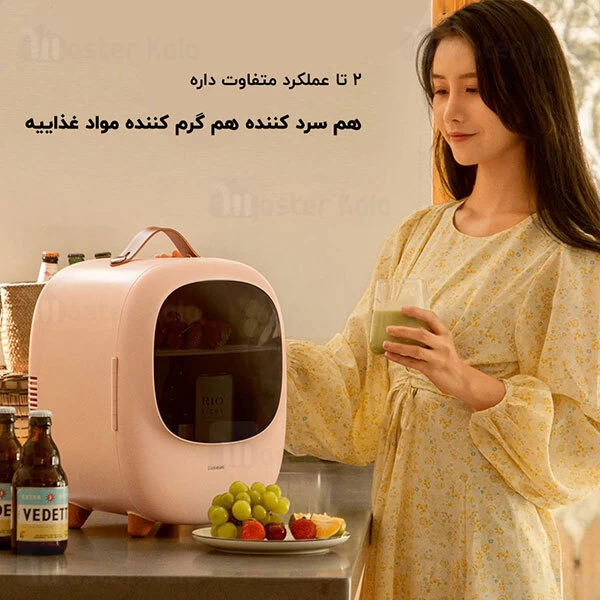 مینی یخچال و  گرم کن بیسوس Baseus Zero Space Refrigerator CRBX01-02 با ظرفیت 8 لیتر