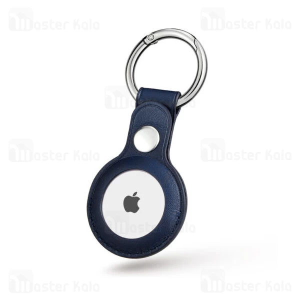 جاسوئیچی طرح چرم اپل ایرتگ Apple AirTag Keychain Protective Leather Cover