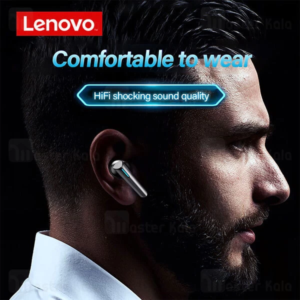 ﻿هندزفری بلوتوث Lenovo XG02 True Wireless Stereo Bluetooth HiFi Earbuds