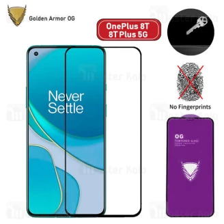محافظ صفحه شیشه ای تمام صفحه تمام چسب OG وان پلاس OnePlus 8T / 8T Plus 5G OG 2.5D Glass