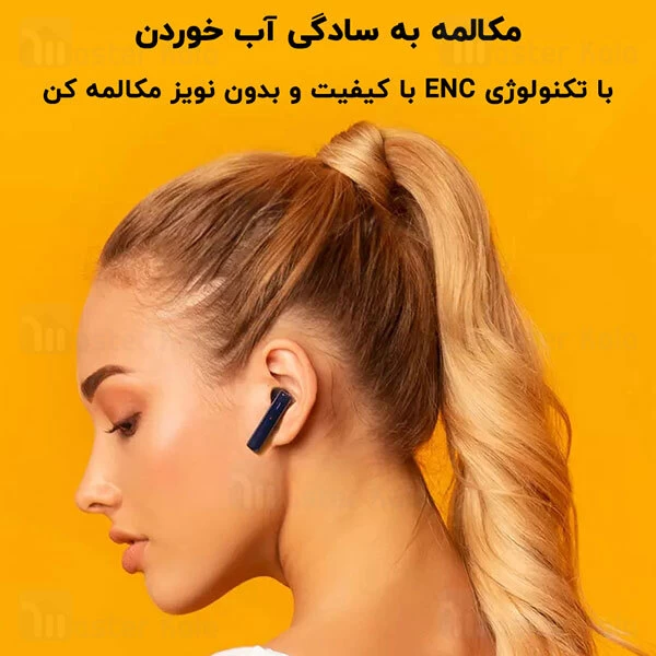 هندزفری بلوتوث QCY T12S ENC True Wireless Earbuds