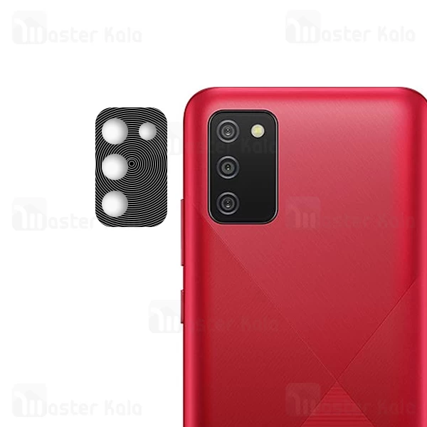 محافظ لنز فلزی دوربین موبایل Samsung Galaxy A03s / A02s / M02s Metal Lens