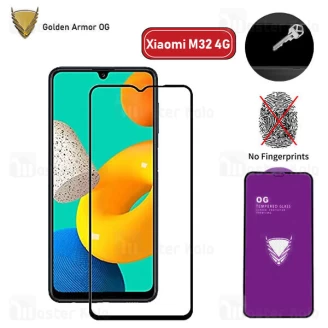 محافظ صفحه شیشه ای تمام صفحه تمام چسب OG سامسونگ Samsung Galaxy M32 4G OG 2.5D Glass