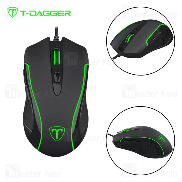 موس گیمینگ T-Dagger Private T-TGM106 RGB Backlighting Gaming Wired Mouse