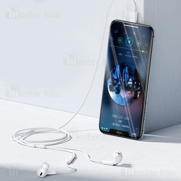 هندزفری سیمی یوسامز Usams EP41 Lightning in-Ear Earphone US-SJ453 با کانکتور لایتنینگ