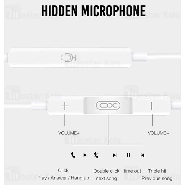 هندزفری سیمی XO EP24 Lightning Stereo Wired Earphone