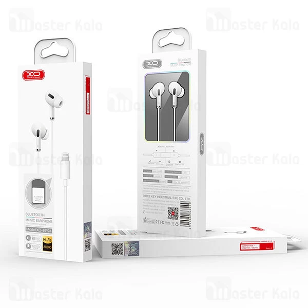 هندزفری سیمی XO EP24 Lightning Stereo Wired Earphone