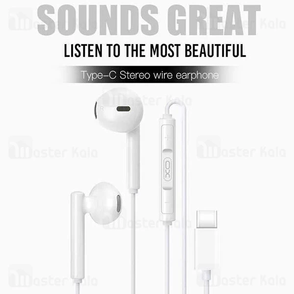 هندزفری سیمی XO EP8 Type-C Stereo Wired Earphone