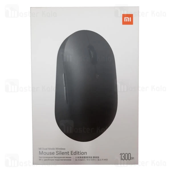 موس وایرلس سایلنت شیائومی Xiaomi Mi Silent Edition Dual Mode Mouse WXSMSBMW02 دارای 6 کلید