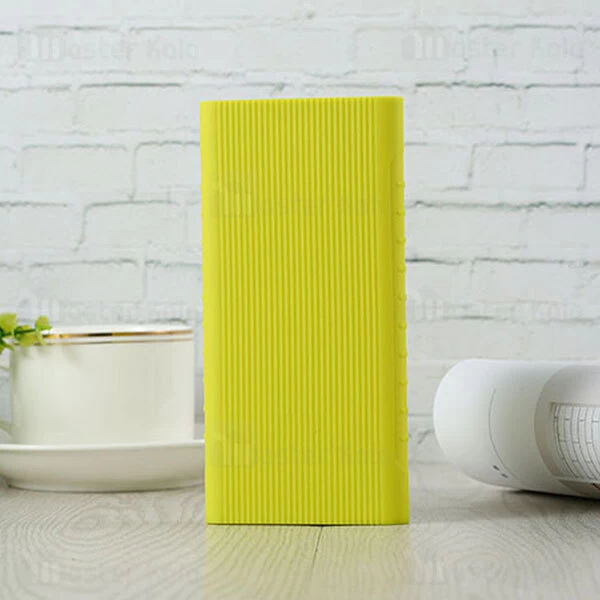 کاور محافظ سیلیکونی پاوربانک 10000 شیائومی Xiaomi Mi Power Bank 3 PLM12ZM Silicon Cover Case
