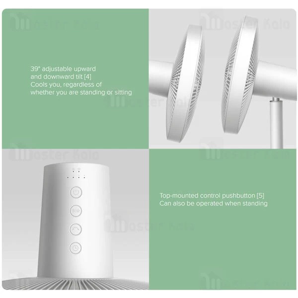 پنکه هوشمند Xiaomi Mi Smart Standing Fan 1X