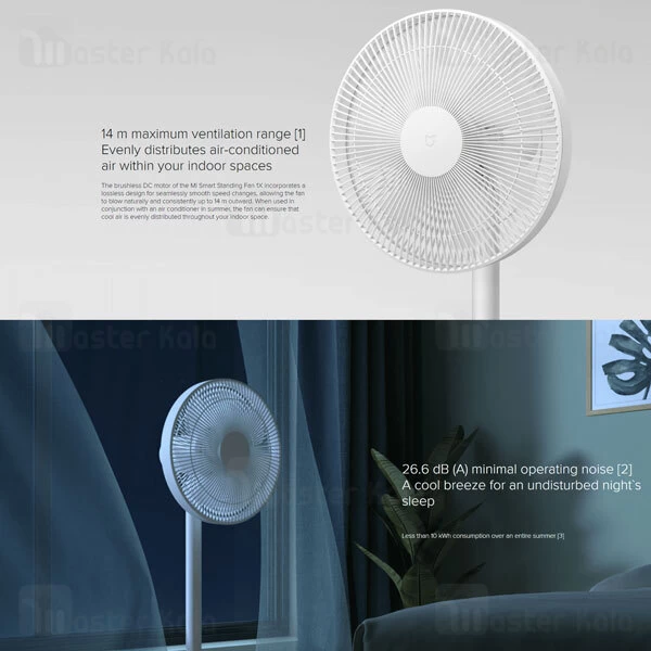 پنکه هوشمند Xiaomi Mi Smart Standing Fan 1X