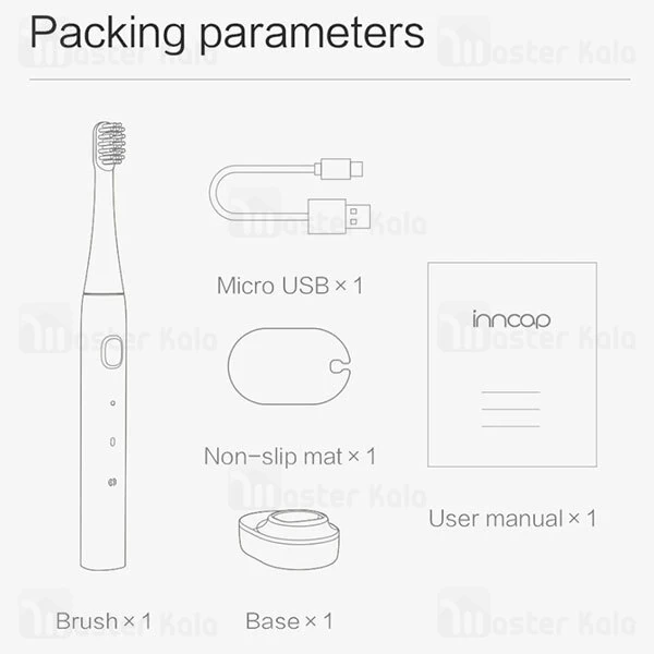 مسواک برقی Xiaomi Youpin Inncap PT01 Electric Sonic Toothbrush