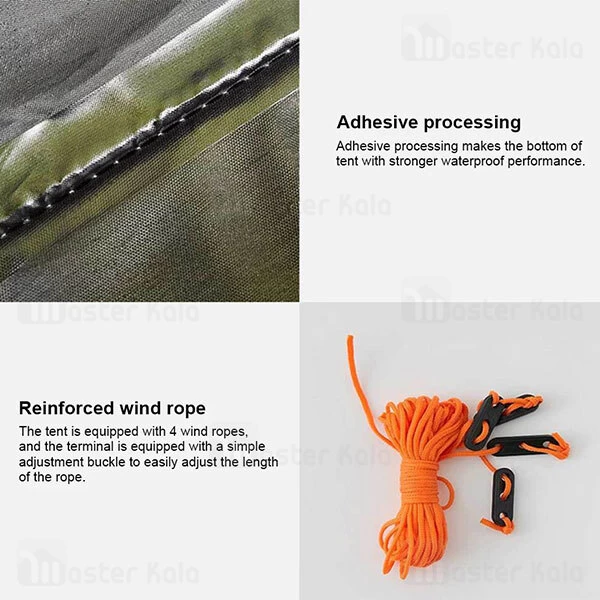 چادر مسافرتی Xiaomi Zenph Waterproof 4 Person Automatic Camping Tent