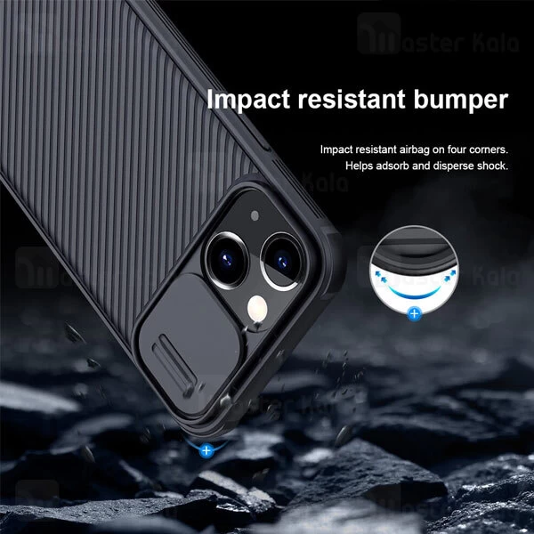 قاب محافظ نیلکین آیفون Apple iPhone 13 Mini Nillkin CamShield Pro Case دارای محافظ دوربین