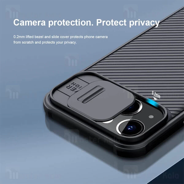 قاب محافظ نیلکین آیفون Apple iPhone 13 Mini Nillkin CamShield Pro Case دارای محافظ دوربین