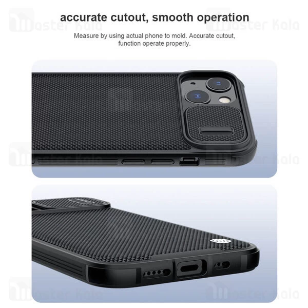 قاب فیبر نیلکین آیفون Apple iPhone 13 Nillkin Textured Pro Nylon Fiber Case دارای محافظ دوربین