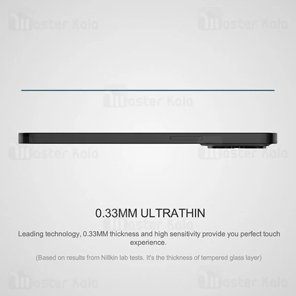 محافظ صفحه نمایش شیشه ای تمام صفحه تمام چسب آیفون Apple iPhone 14 Pro Nillkin CP+ Pro