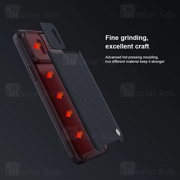 قاب فیبر نایلون Apple iPhone 13 Pro Max Nillkin Textured Pro Nylon Fiber Case