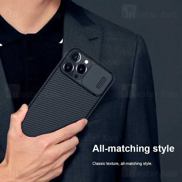 قاب محافظ نیلکین آیفون Apple iPhone 13 Pro Nillkin CamShield Pro Case دارای محافظ دوربین