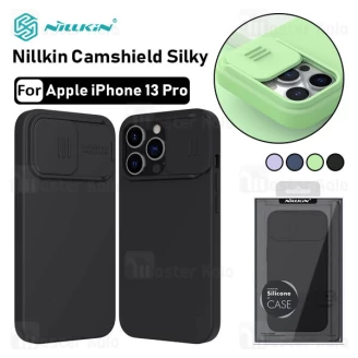 قاب سیلیکونی نیلکین آیفون Apple iPhone 13 Pro Nillkin CamShield Silky Silicon دارای محافظ دوربین