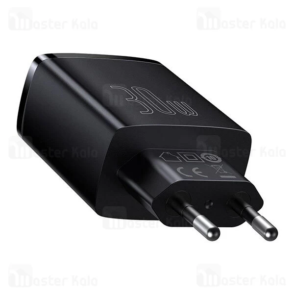 شارژر دیواری Baseus Compact Quick Charger 2U And C 30W CCCP30UE CCXJ-E01