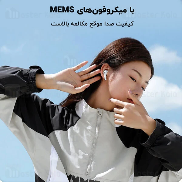 ﻿هندزفری بلوتوث Baseus E8 Bowie ENC True Wireless Earphones NGE8-01