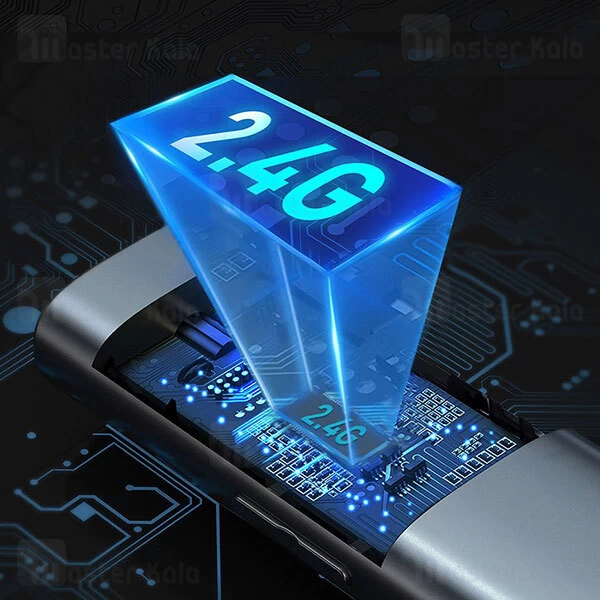 پوینتر و پرزنتر بیسوس Baseus Orange Dot Wireless Presentor Red Laser Charging WKCD000013