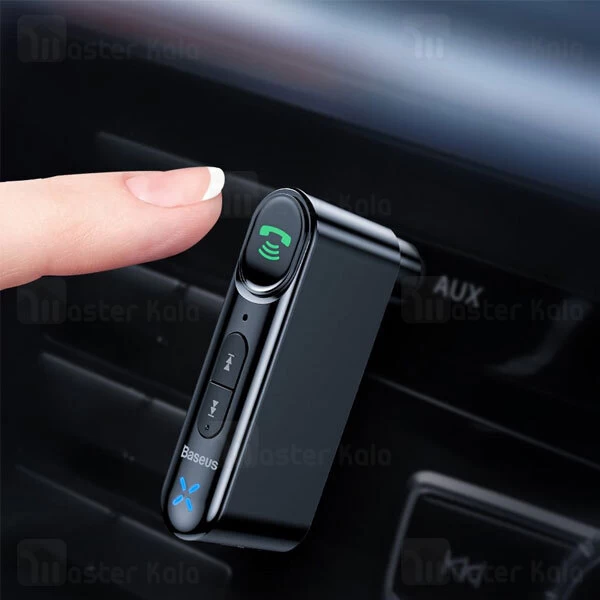 گیرنده بلوتوث اتومبیل بیسوس Baseus Qiyin AUX Car Bluetooth Receiver WXQY-01