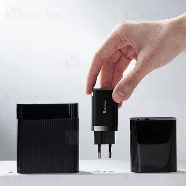 شارژر دیواری Baseus Super Si Pro Quick Charger U+C 30W EU CCCJG30CE CCSUPP-E01