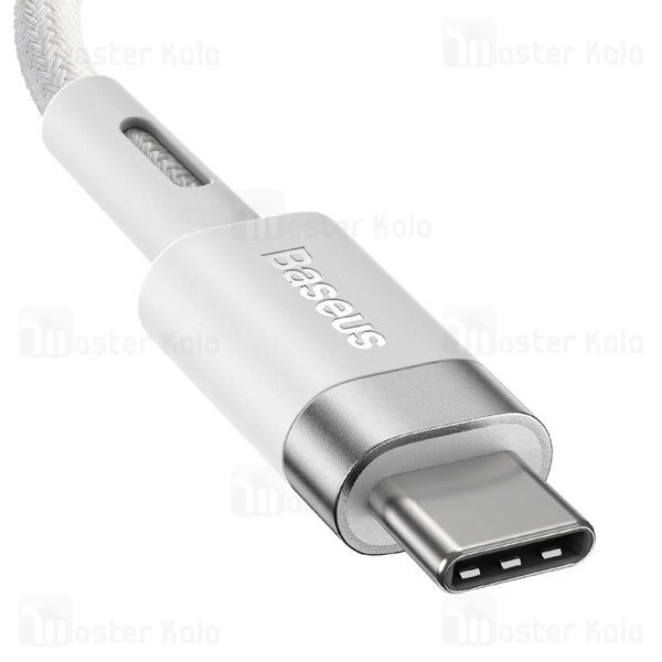 کابل شارژر مگنتی مک بوک بیسوس Baseus Zinc Magnetic iP Laptop Type-C CATXC-W02 طول 2 متر توان 60 وات